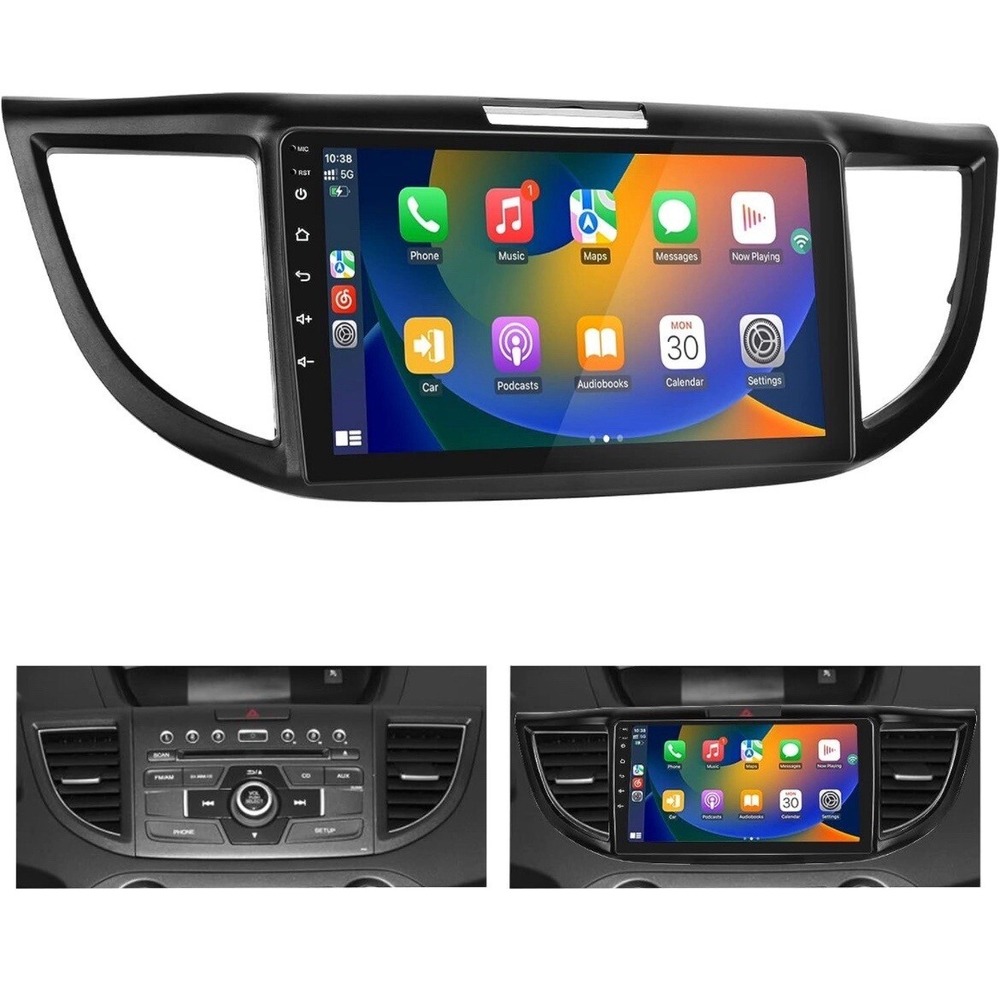 For Honda CRV 2012-2016 Car Player Android 12 Car Stereo Radio GPS FM Navi WIFI